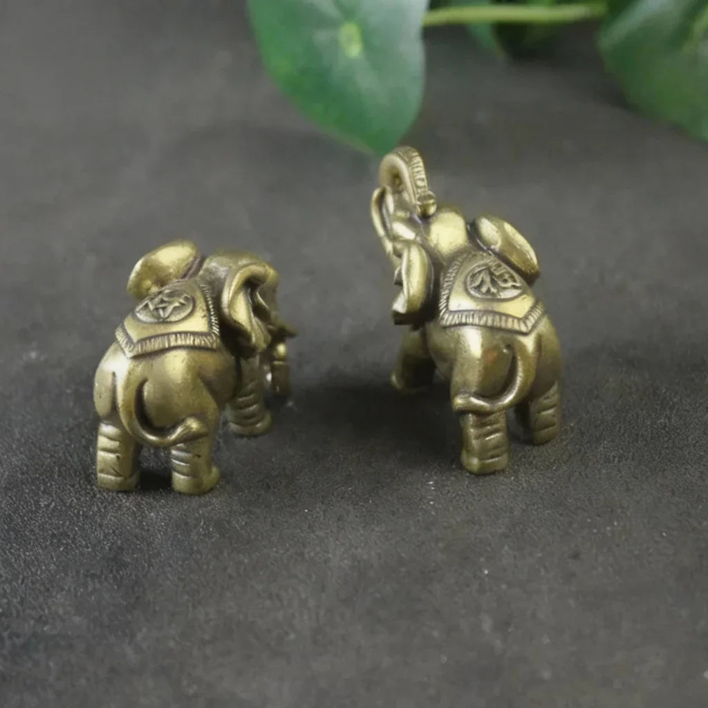 Bronze Elephant Miniatures for Home Decor - House Of Avana