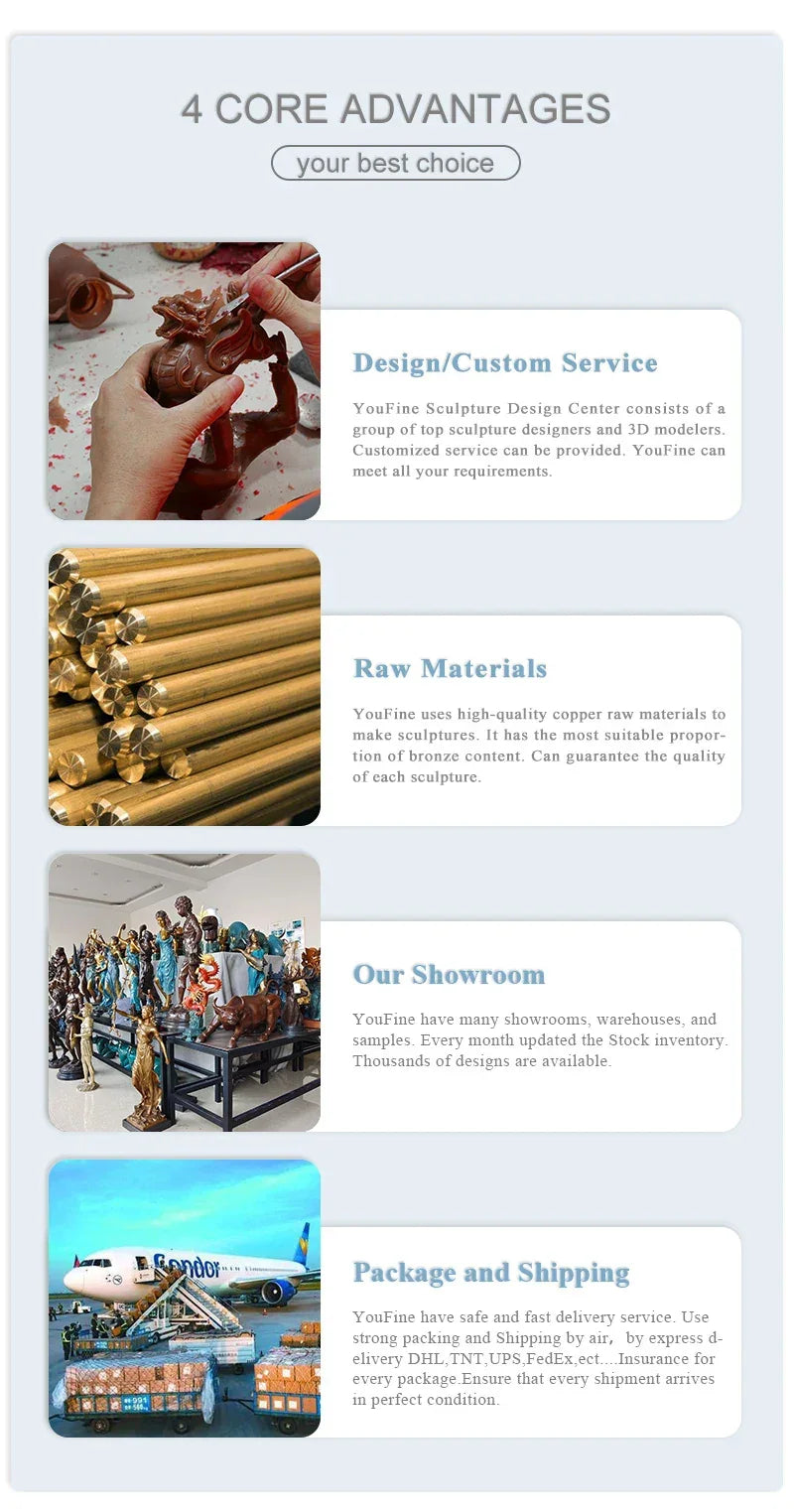 Bronze elephant sculpture with triumphant pose, bronze casting, detailed trunk - House of Avana