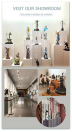 Bronze elephant sculpture with triumphant pose, bronze casting, detailed trunk - House of Avana