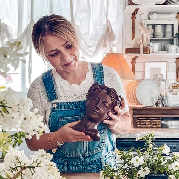 Bronze Goddess Statue Outdoor Planter Decor Steals