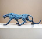Bronze Leopard Sculpture Hot Casting Bronze Leopard Statues Large Wildlife Animal Crafts for Home Garden... - House Of Avana