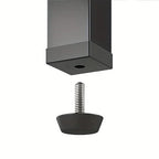 Bookshelf with Louvered Doors, 3-tier Ladder Shelf with Cabinet Industrial Accent Furniture for Bedroom... - House Of Avana