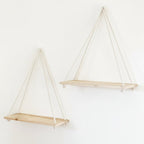 Wall Shelf - Rustic Brown Swing, detail shot - House Of Avana