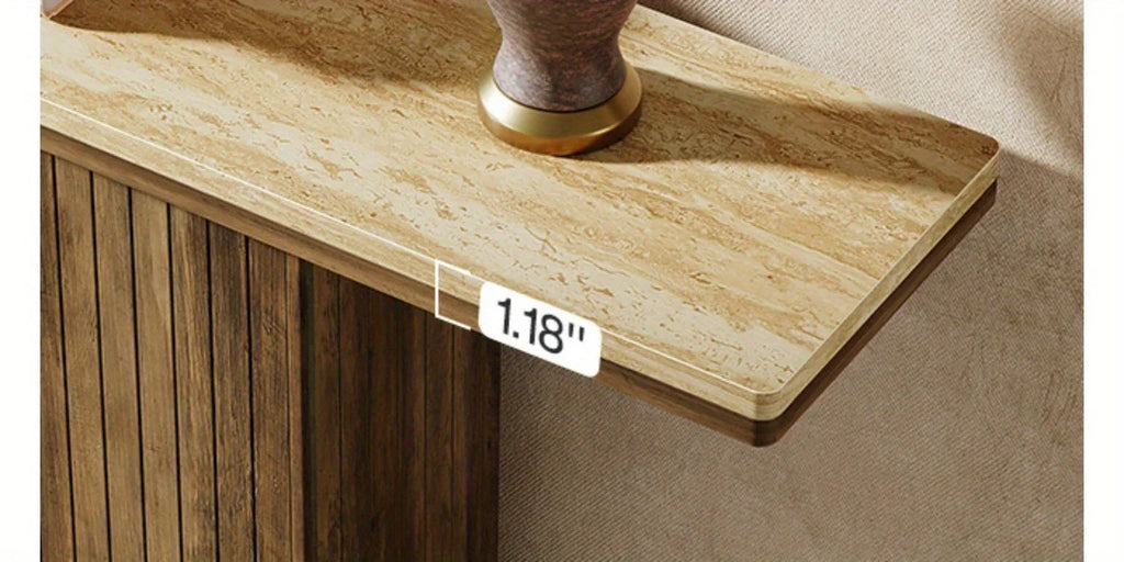 63-inch Long Console Table for Entryway, Farmhouse Wooden Sofa Table Behind Couch for Living Room,... - House Of Avana