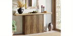 63-inch Long Console Table for Entryway, Farmhouse Wooden Sofa Table Behind Couch for Living Room,... - House Of Avana