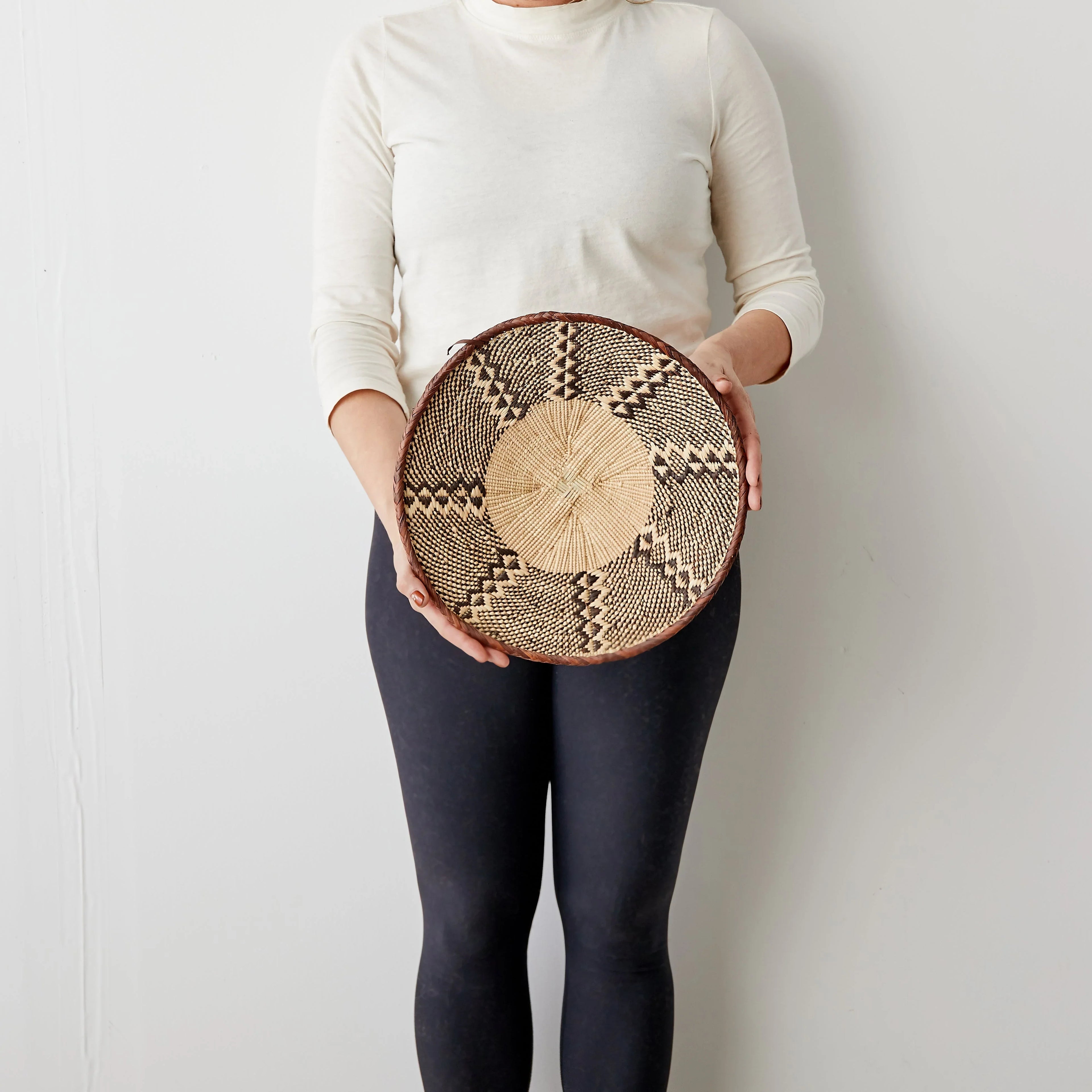 Binga Patterned Brown & Natural Wall Art - House Of Avana