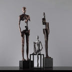 Retro Tv Cabinet - Brown Wooden Storage, front view - House Of Avana