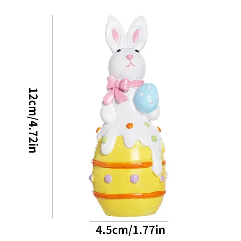 Bunny Decor - Decorative White Statue