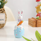Bunny Decor - Decorative White Statue