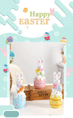 Bunny Decor - Decorative White Statue