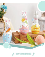 Bunny Decor - Decorative White Statue