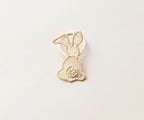 Bunny Napkin Ring – 3.5” Handwoven Iraca Palm – Artisan Spring Table Decor from Peru Payton James
