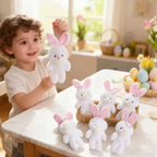 Bunny Ornament - Cute Pink Small
