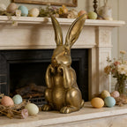 Bunny Statue - Modern Golden 11.81inch