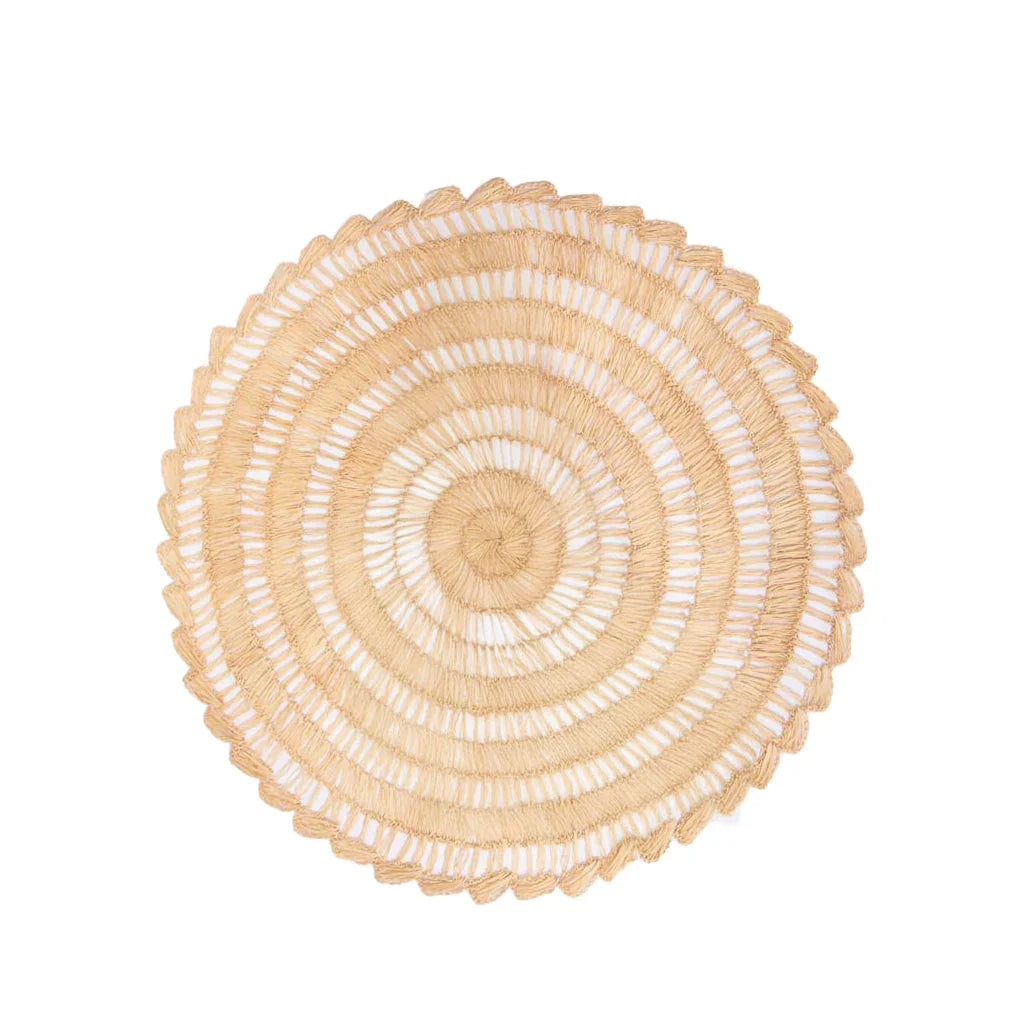 Natural Buriti Straw Placemat Talah Home