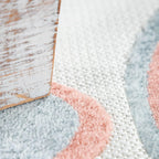 Kids Rug Tweet Colorful Playmat with Butterflies - Beige Cream RugYourHome