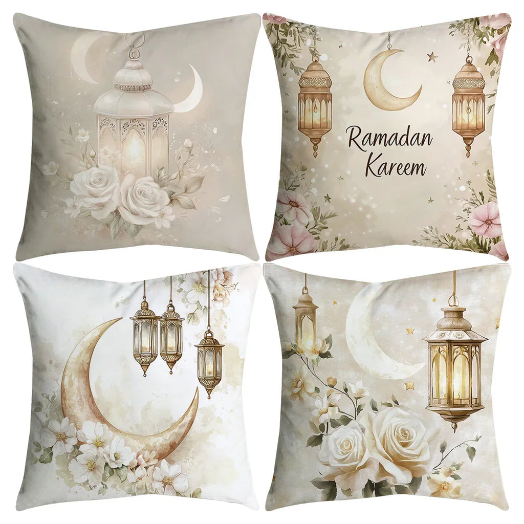 Pillow Cover - Soft Pink Polyester 45x45cm