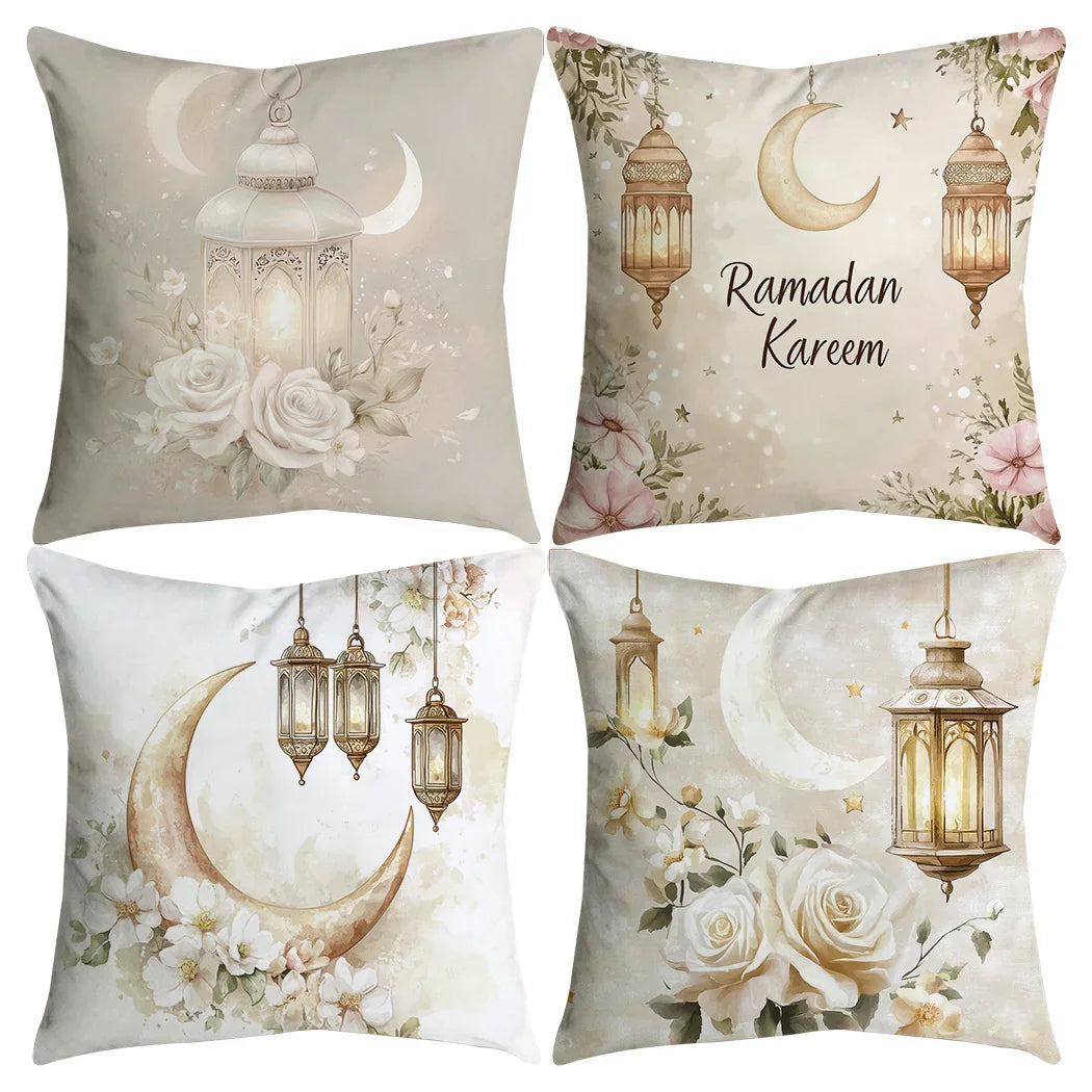 Pillow Cover - Soft Pink Polyester 45x45cm