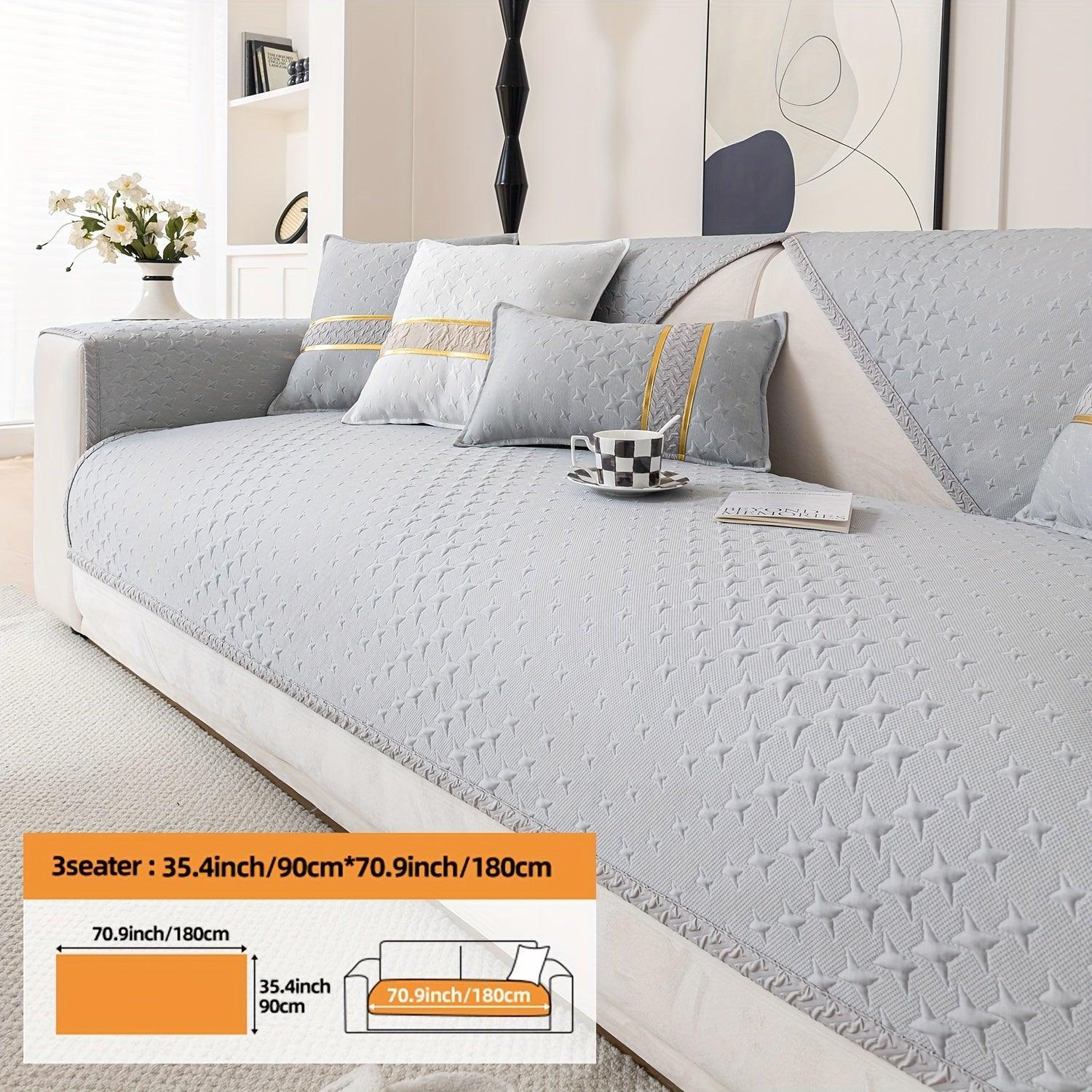 Summer Cooling Silk Non-slip Sofa Cover- Couch Cover for Dogs topspet