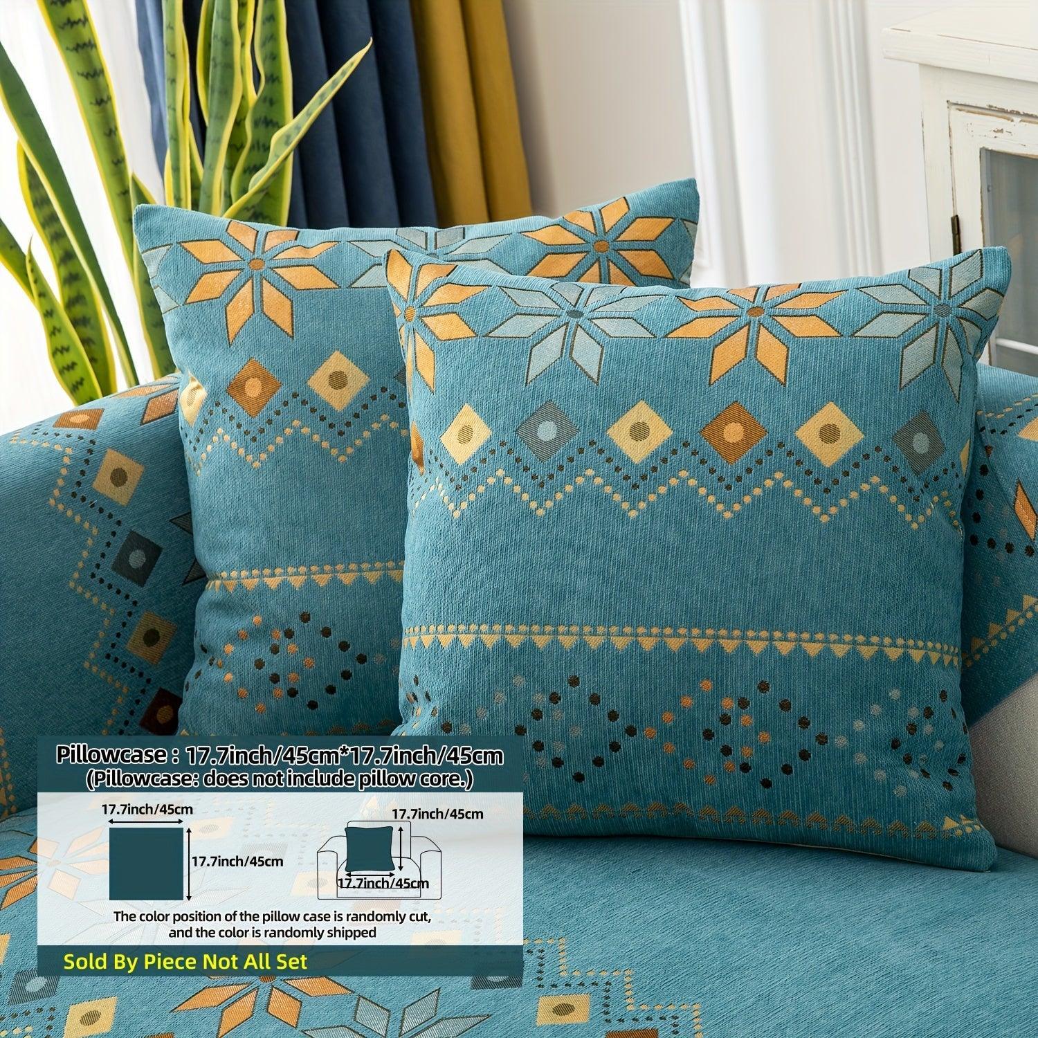 Stylish Bohemian Chenille Slipcovers for Couches topspet