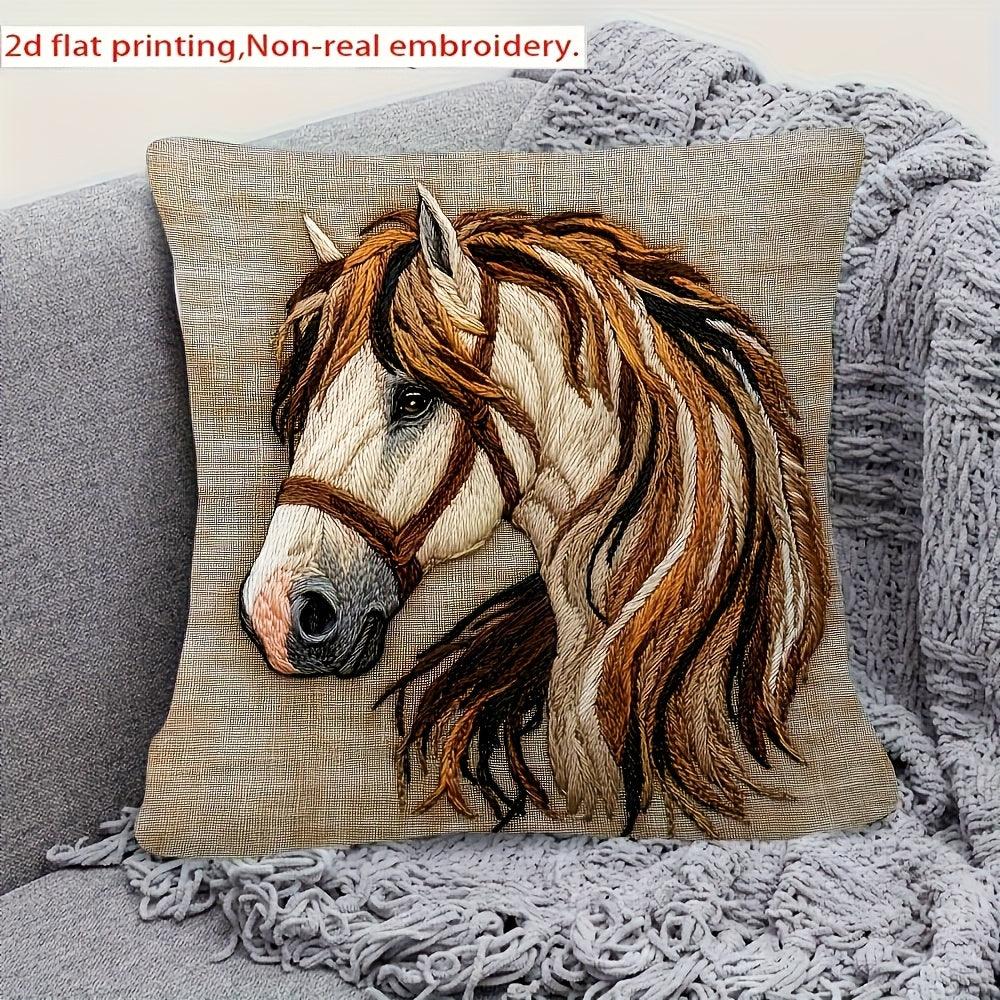 Throw Pillow - Traditional Polyester 18x18in