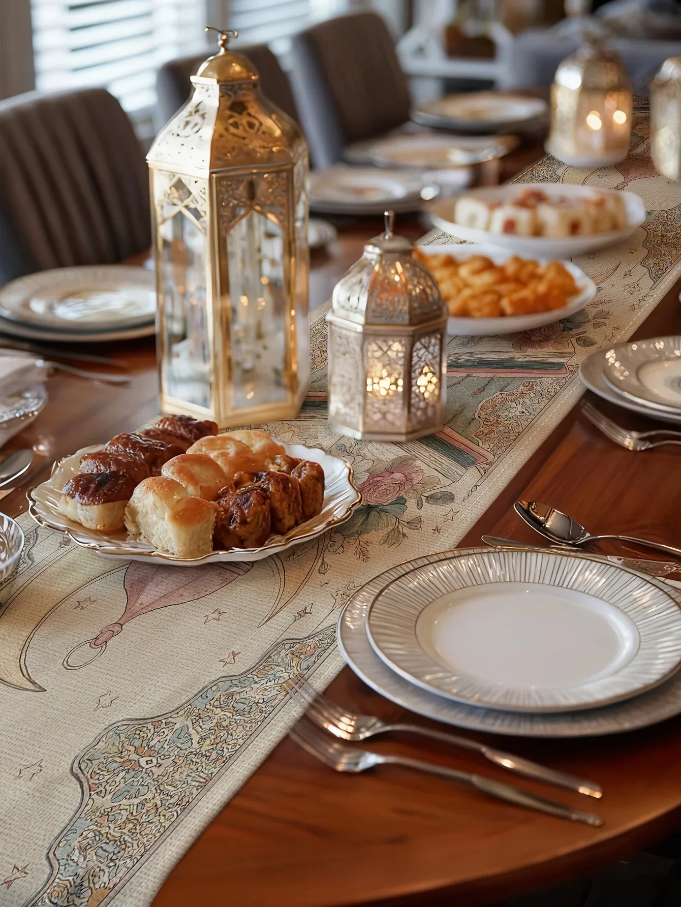 Table Runner - Decorative Cotton Rectangular