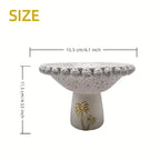 Decorative Tray - Ramadan Coconut Trees Wooden Large