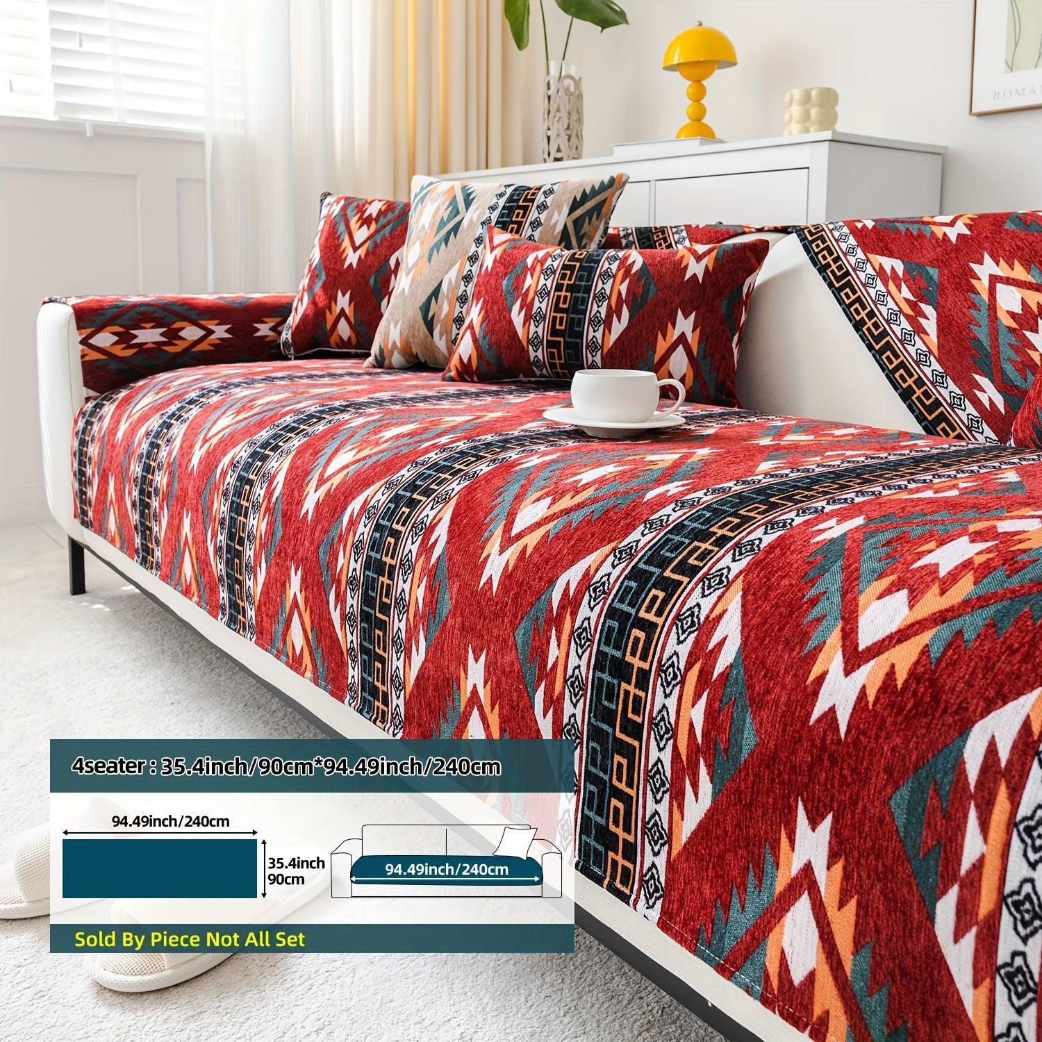 Linen Couch Slipcover | Boho Dog Proof Couch Slipcovers for All-Season topspet