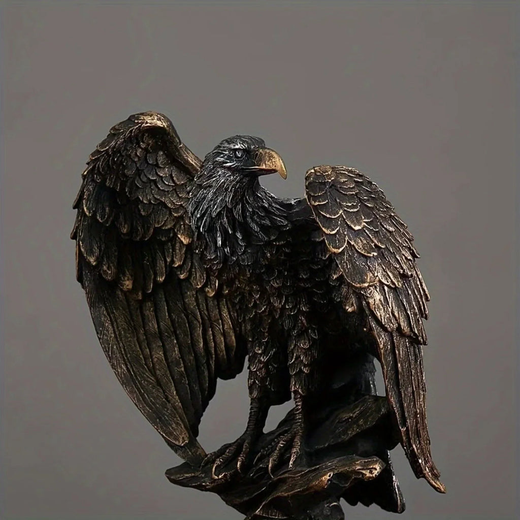 Office Grand Ambitions Eagle Roc Spread Wings Ornaments Living Room High-end Real Feeling Strong Decorative Ornaments Crafts Artwork House Of Avana
