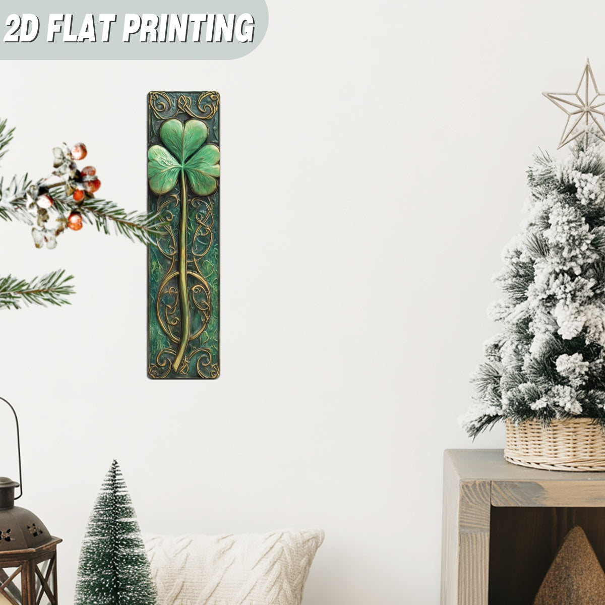 Wall Art - Vintage Metal Celtic 3.9"x15.7