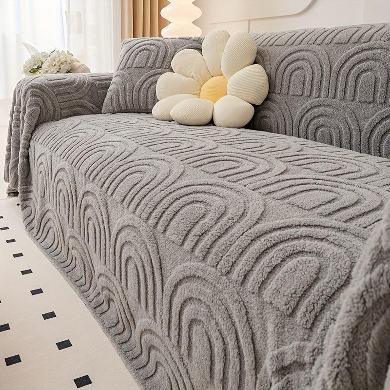 Luxurious Four Seasons Jacquard Slipcover | Waterproof Cover for Couch topspet