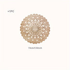 Wall Art - Floral Oak Wood Natural