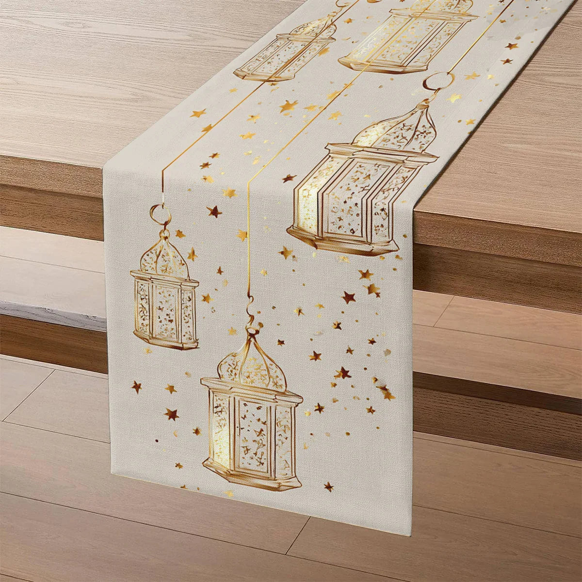 Table Runner - Arab Star Golden