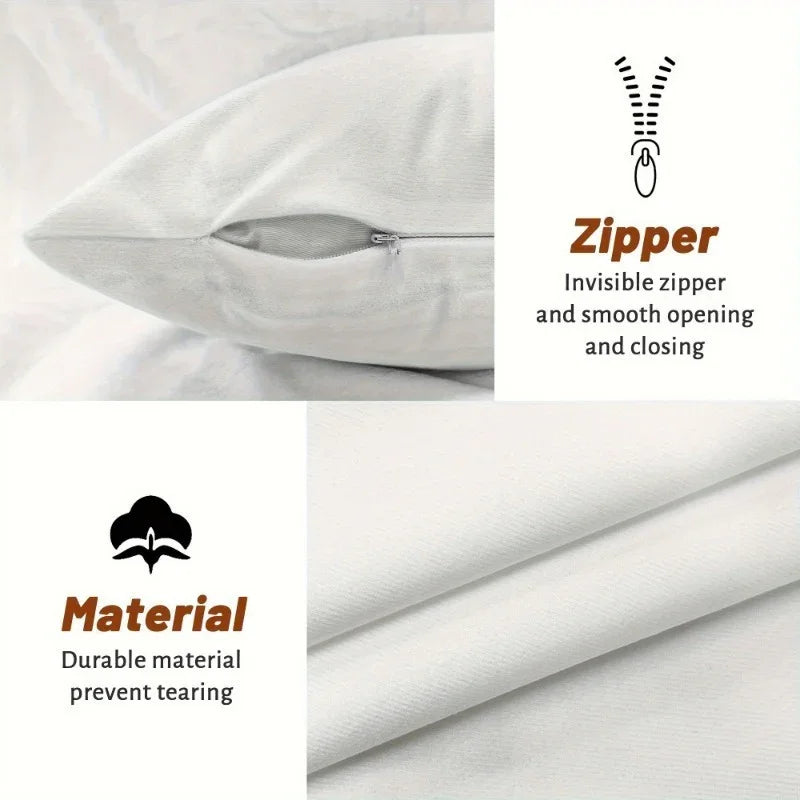 Fabric Pillow Covers - Traditional Ramadan Red/Blue/Golden