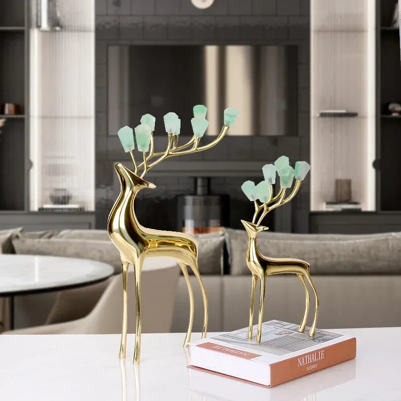 Cabinet - Modern Brass Wine Storage