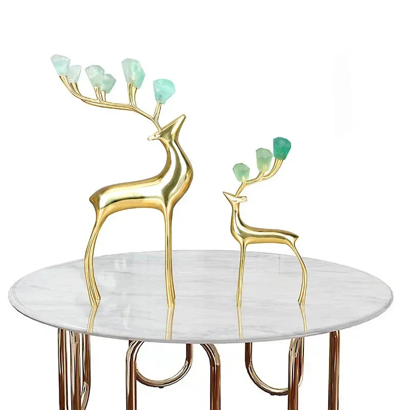 Cabinet - Modern Brass Wine Storage