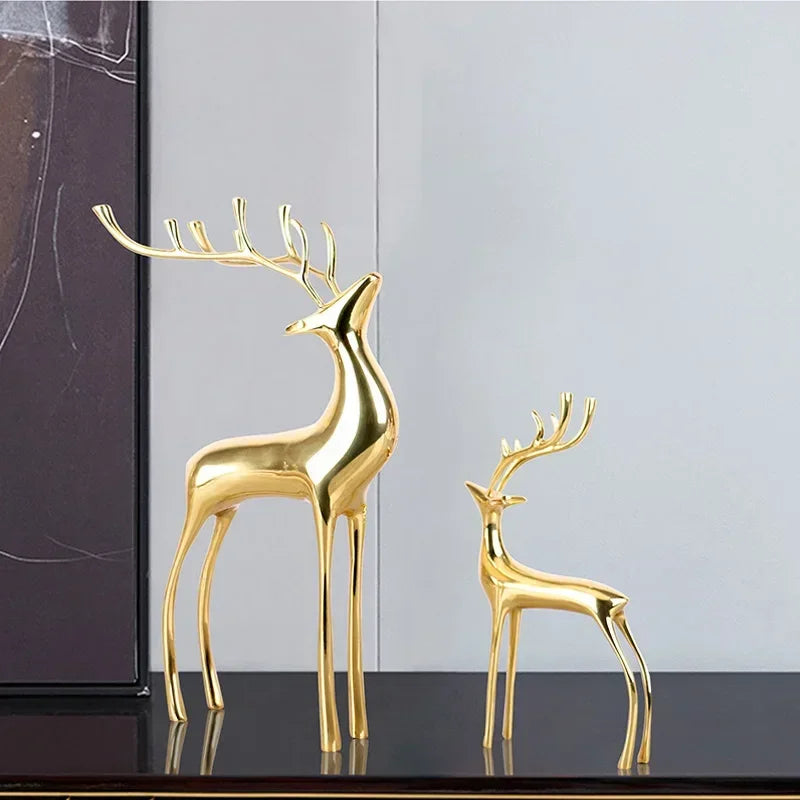 Cabinet - Modern Brass Wine Storage