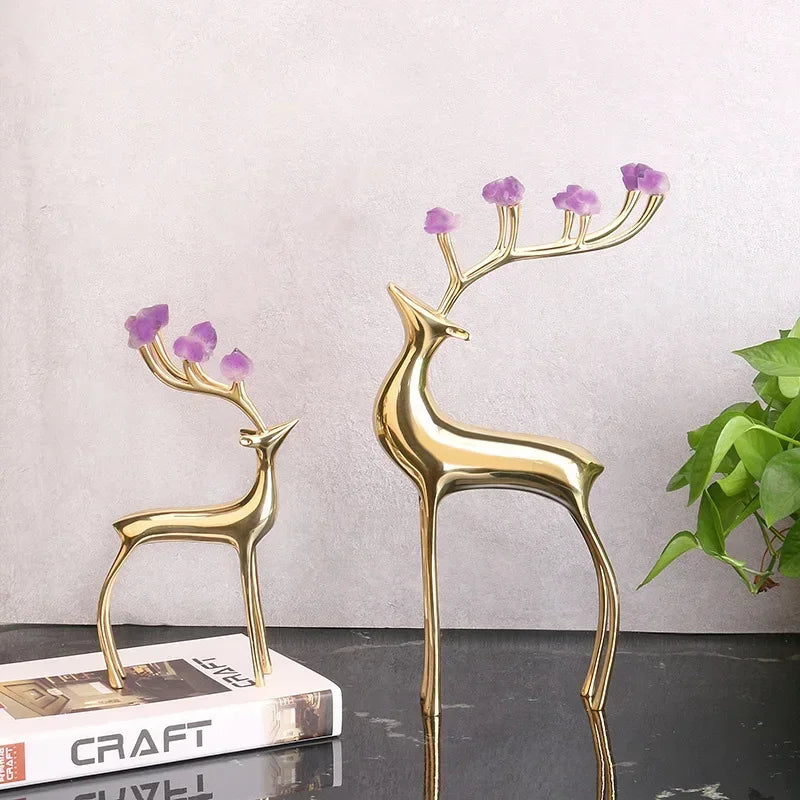 Cabinet - Modern Brass Wine Storage