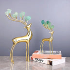 Cabinet - Modern Brass Wine Storage