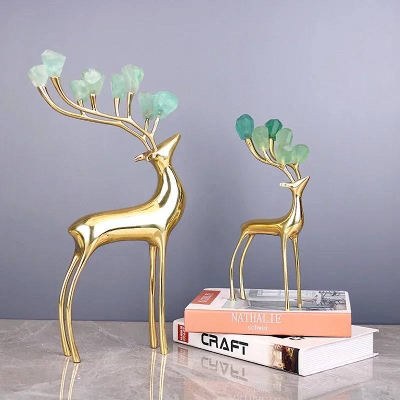 Cabinet - Modern Brass Wine Storage