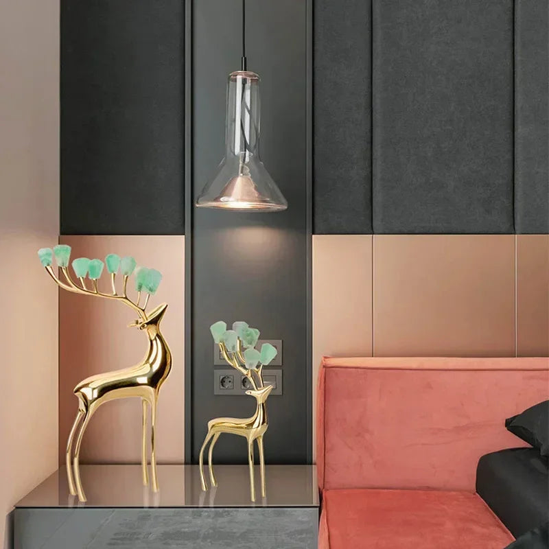 Cabinet - Modern Brass Wine Storage