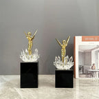 Cabinet - Modern Brass Wine Storage