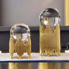 Cabinet - Modern Brass Wine Storage