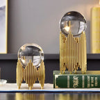 Cabinet - Modern Brass Wine Storage