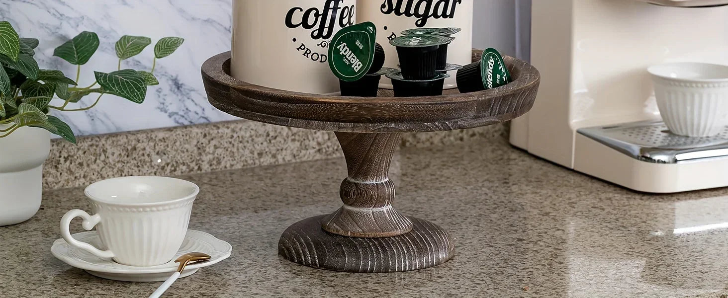 Cake Stand - Japanese-Style Wood Wooden