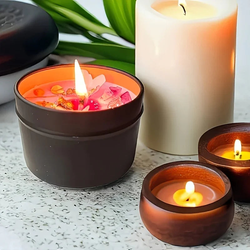 [aesthetic Lavender Candle] S Lavender Candle - Aesthetic Fragrance, Cute Purple Embedded Crystal &... - House Of Avana