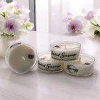 Orchid Seascape, Premium Coconut-soy Wax Tea Light Crystal Candle, 1oz - House Of Avana