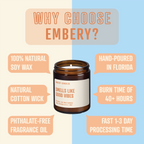 Friends Don't Lie | Soy Wax Scented Candle, top view - House Of Avana