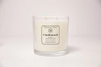 Gardenia "i Am Renewed" Affirmation Candle - 17.5 Oz, front view - House Of Avana