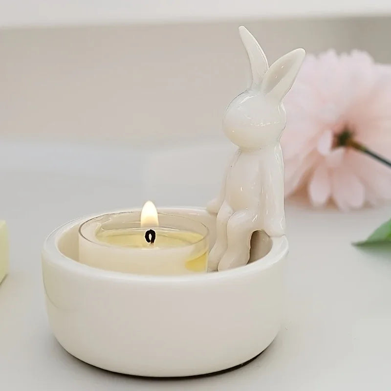 Candle Holder - Decorative Ceramic Small